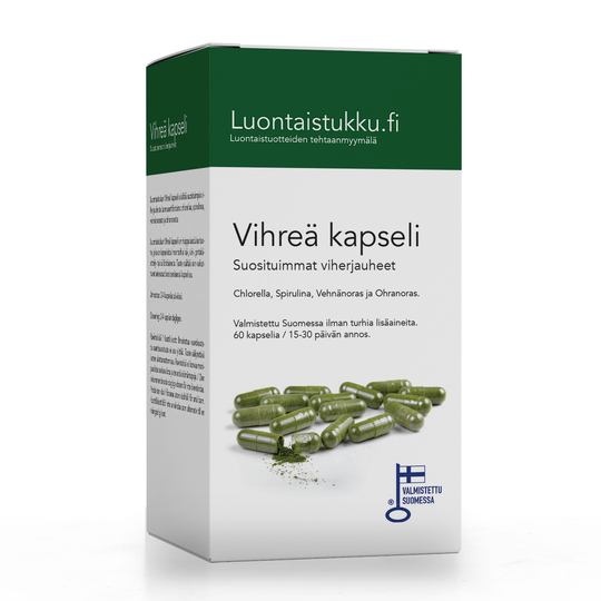 Vihreä kapseli