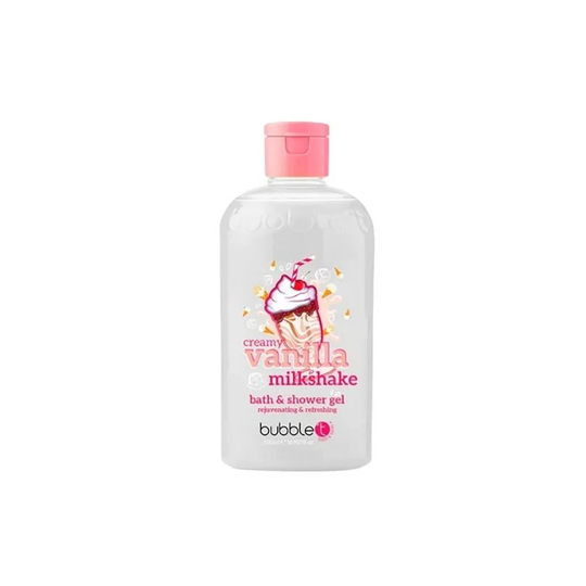 Vanilla Milkshake Bath & Shower Gel, 500 ml BubbleT Suihkugeelit