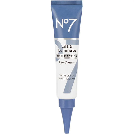 Lift & Luminate Triple Action Eye Cream, 15 ml No7 Silmänympärysvoiteet