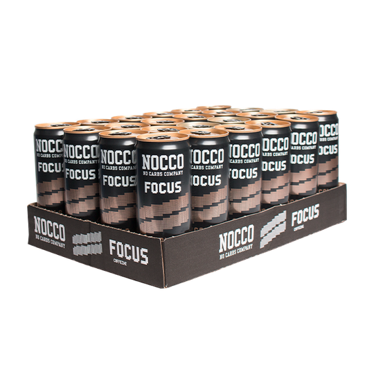 24 x Nocco Focus, 330 ml, Cola