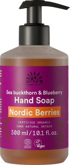 Urtekram luomu Nordic Berries nestesaippua 300ml