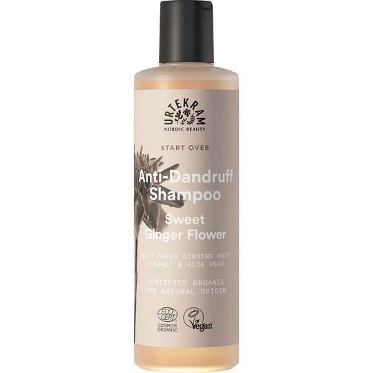 Anti-Dandruff Sweet Ginger Flower Shampoo, 250 ml Urtekram Shampoo
