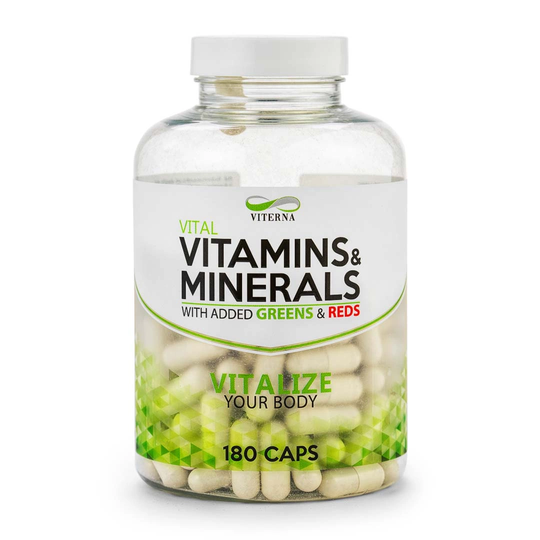 Viterna Vitamins & Minerals 180 Caps