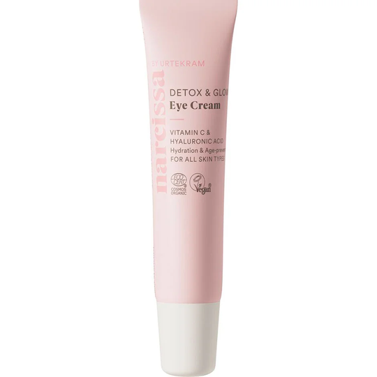 Narcissa Detox Glow Eye Cream, 15 ml Urtekram Silmänympärysvoiteet