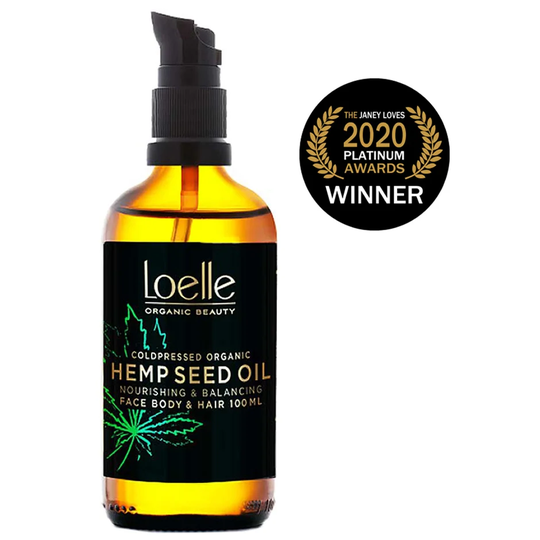 Hemp Seed Oil, 100 ml Loelle Kasvoöljy
