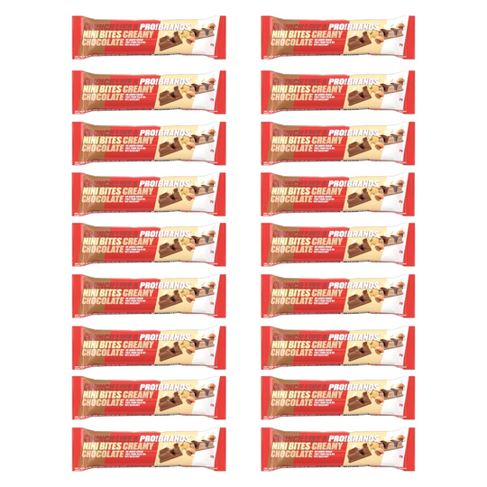 18 X Pro Brands Snack Bar Minibites 21 G Creamy Chocolate