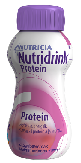 Nutridrink Protein 4X200 ml neste täydennysravintovalmiste metsämarja