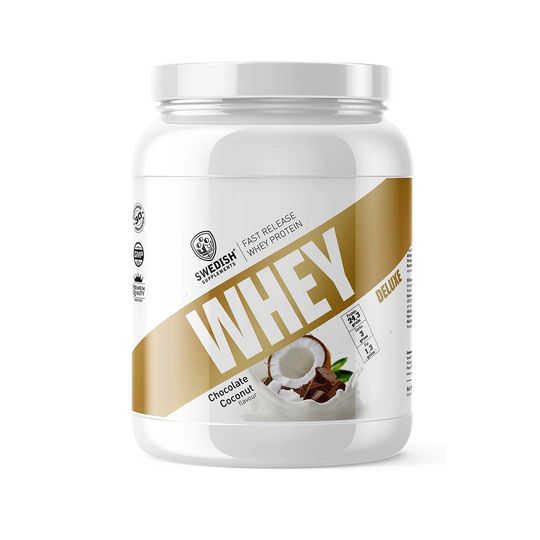 Swedish Supplements Whey Protein Deluxe 1 Kg Chocolate Coconut