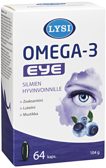 Lysi Omega-3 Eye kaps 64 kpl