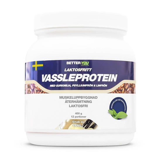 Better You Vassleprotein Laktosfritt 400 G Vanilj