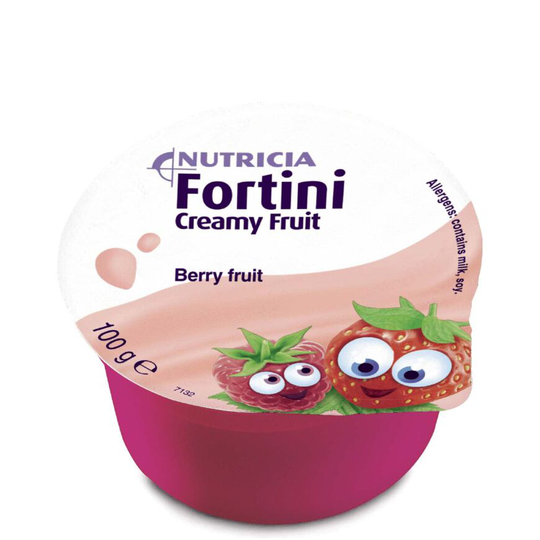 Fortini Creamy Multi Fibre Marja & Hedelmä 4 x 100g