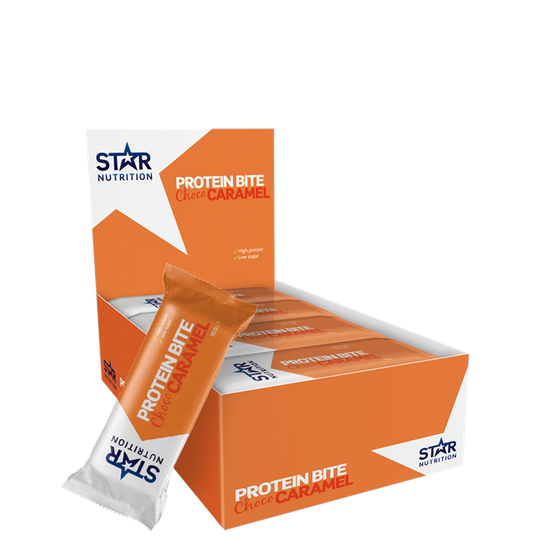 12 x Star Nutrition Protein bites, 35 g, Choco Caramel