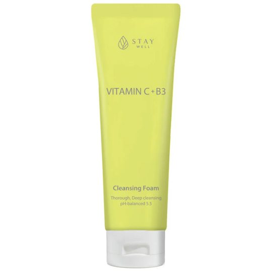 Vitamin C+B3 Cleanser, 130 ml Stay Well Kasvojen puhdistus