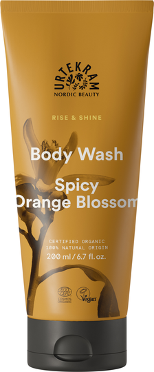 Urtekram luomu Spicy Orange Blossom body wash 200 ml