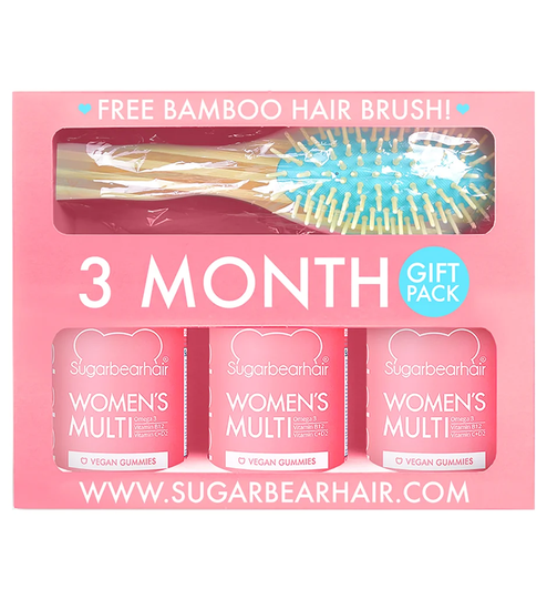 Women's Multi - 3 Month Gift Pack, 180 pieces Sugarbearhair Hiustenhoitotarvikkeet