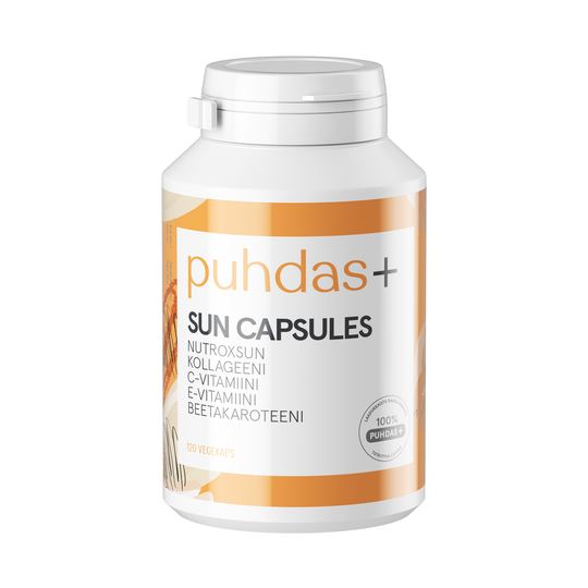 Puhdas+ Sun Capsules 120 vegekaps